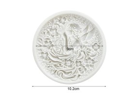 Molde silicona hada durmiendo